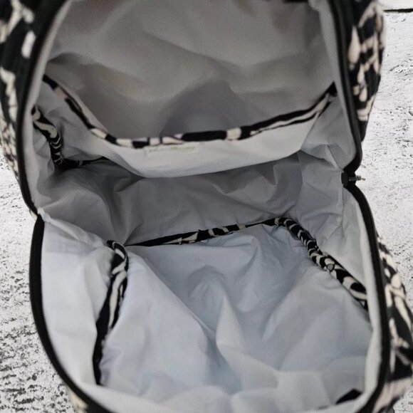 Vera Bradley Women Lunch Bag Black/White Floral Bag - Picture 11 of 14
